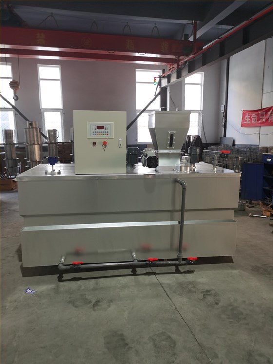 PAM干粉投加三槽自动加药装置 PAM干粉投加三槽自动加药装置