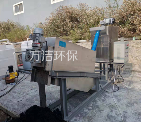 饮料叠螺污泥脱水机 饮料叠螺污泥脱水机