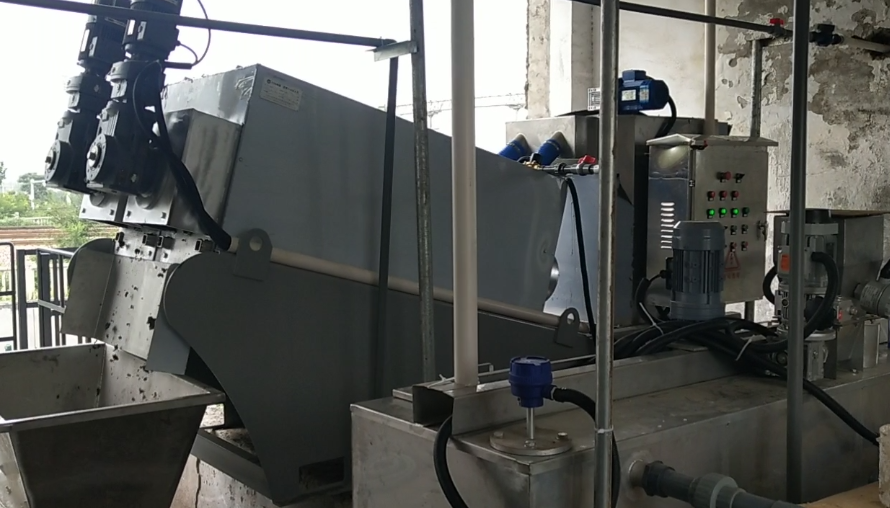 啤酒厂污水适不适合用叠螺机?河北啤酒厂302型叠螺机案例 啤酒厂污水适不适合用叠螺机?河北啤酒厂302型叠螺机案例