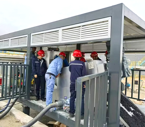 可转场一体化污泥脱水装置 可转场一体化污泥脱水装置